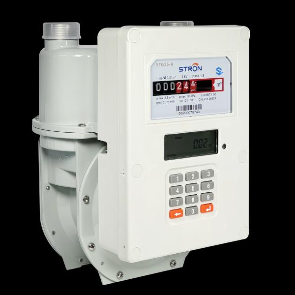 High-Precision STS Prepaid Gas Meter - 433MHz LoRa Communication for Indonesia Utility Companies