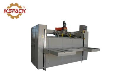Tipo semi auto de costura grampeador da máquina da caixa da caixa do cartão ondulado