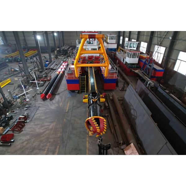2000M расстояние разгрузки резчик мини дренажной машины с 200 труб 205KW дизельного топлива