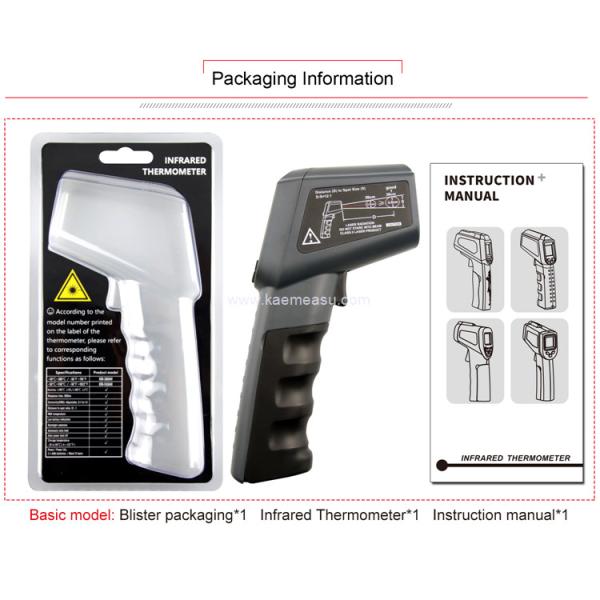 Kaemeasu Non Contact High Temperature Laser Thermometer OEM ODM