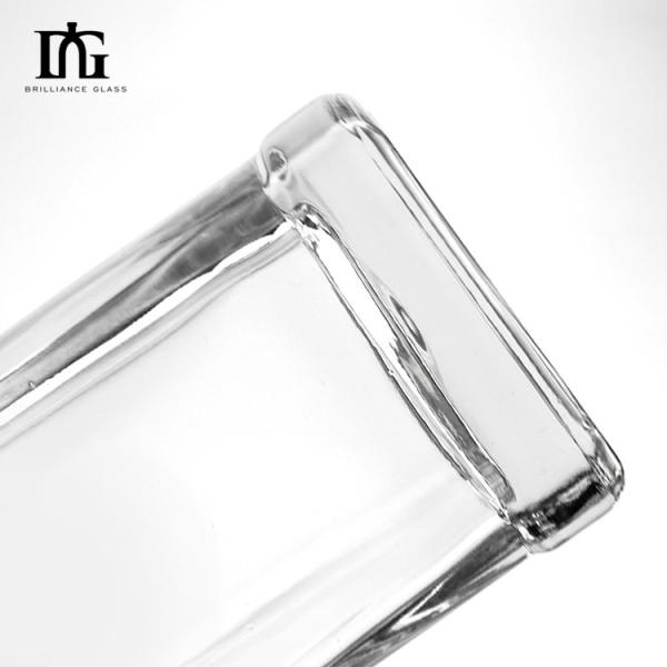 500ml Mountain Shape Glass Spray Color Liquor Vodka Gin Whisky Tequila Rum Spirit Bottle