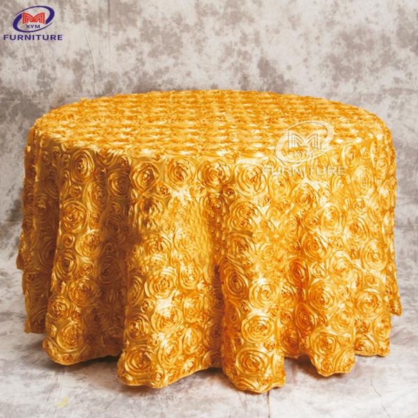 Multi Style Round Satin Tablecloth Table Decoration Covers And Sashes