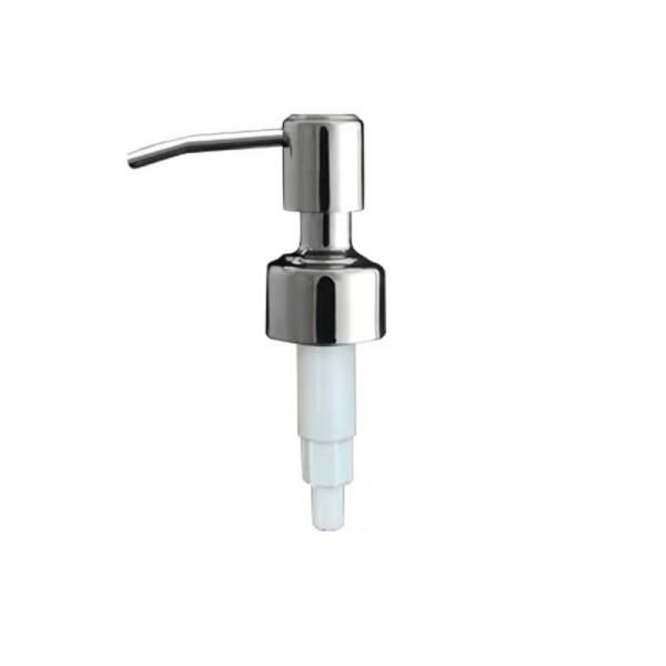 Pompes à lotion en acier inoxydable lisse 24 mm 28 mm Dispenser Pompes à lotions Pompes à lotions