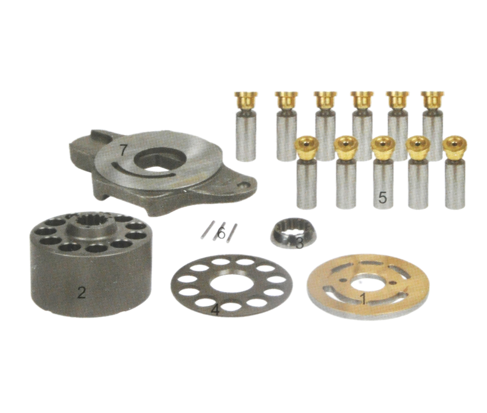 Hydraulic Spare Parts MAG85 SH260/265 SH135 SH130-5 E312B E120B SH145 For Construction Machiner