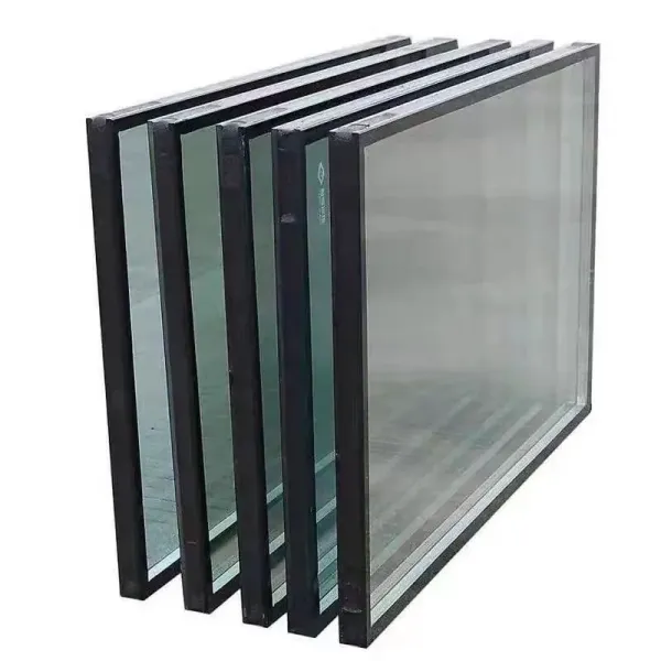 Hollow Flat Low E Tempered Glass Panel Shower Room Sunroom