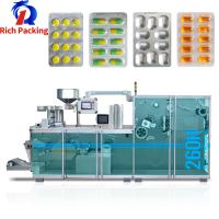 Cápsula tipo rolo farmacêutico Comprimido Pílula Alu Pvc Alu Alu Máquina de embalagem em blister