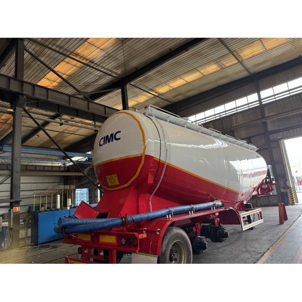 Customizable Iron CIMC Powder Tanker Trucks Cement Transportation