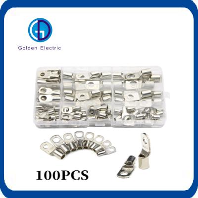 Natural Crimp Terminal Tinned Wire Terminal Connector Wire Connector Copper Cable Lug