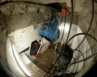Sistema de geração de energia hidrelétrica de alta potência equipado com um diâmetro de corredor de 1,30 m