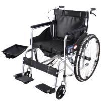 Silla de ruedas de acero ligera 16kg de torneado bidireccional del transporte del cuadrado del carbono