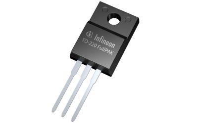 Mosfet alto de Infineon da confiança através de Mosfet 800V 4A TO220FP-3 do poder do furo