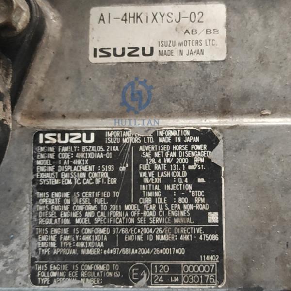4HK1 Cylinder Head Parts Assembly For Isuzu Machinery Diesel Engine