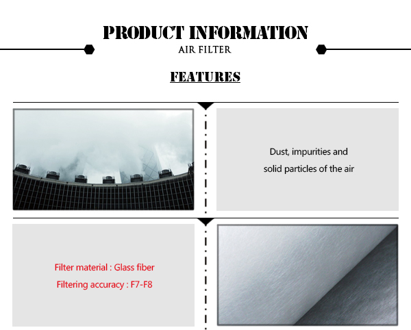 Модель материала 67731158 стеклоткани патрона фильтра компрессора воздуха алюминиевой фольги