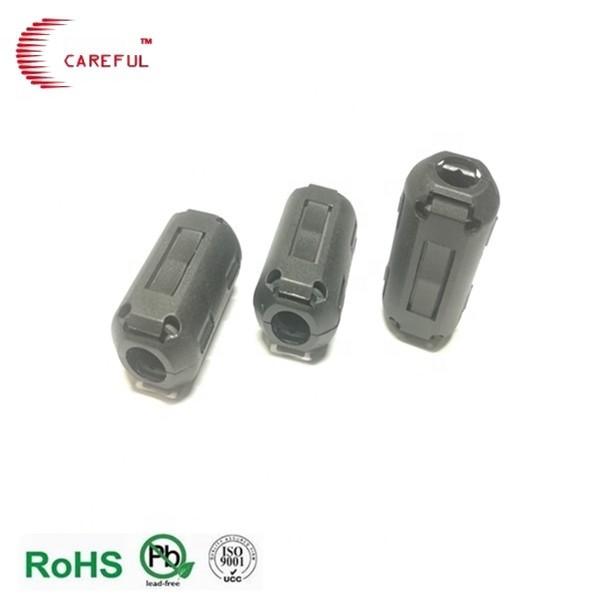 EMI Noise Suppressor Filtre d'étouffement EMI Clamp Cable Ferrite Core Deux pièces Soft Snap On EMI Ferrite Core Pour le câble