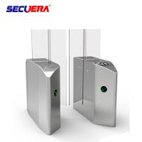 entrada peatonal elegante óptica que desliza la puerta electrónica de la barrera del torniquete de la barrera