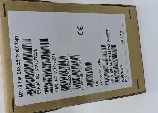 581286-B21 HP Hard Disk 581311-001 600G 10K SAS 2.5 G7 1 Year Warranty