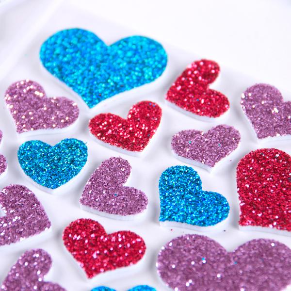 2mm Flash Vinyl Sticker UV Printing Teacher Reward Stickers For Home Decoration