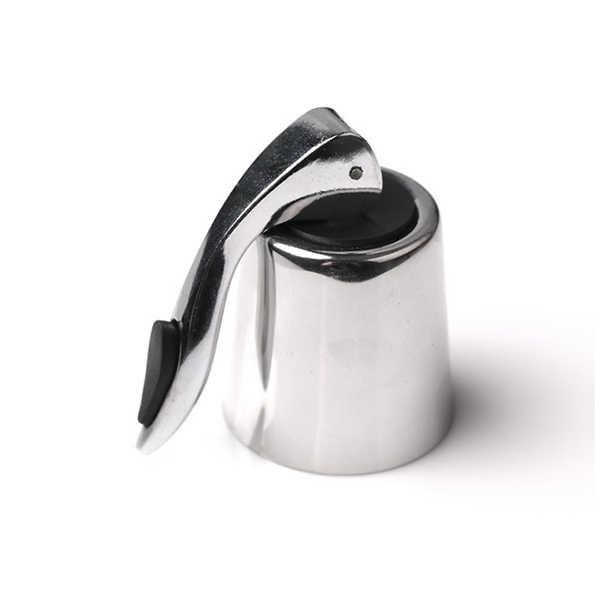 Great promotion and wedding favor gift idea, good quality stainless steel sealing wine and champagne bottle stopper