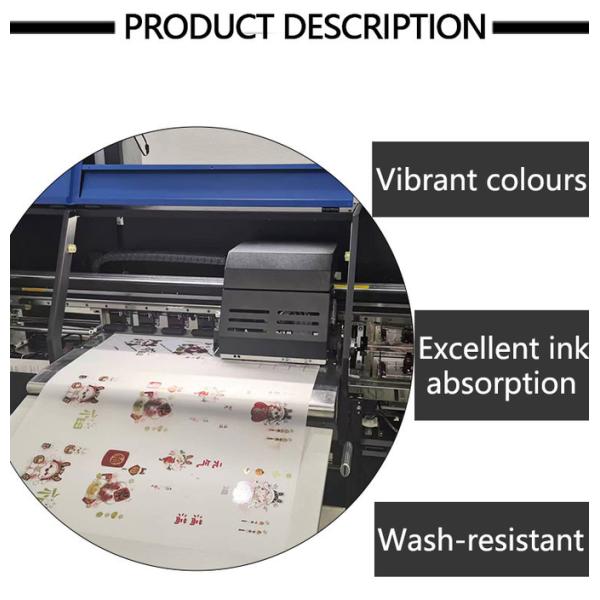 Clothing Heat Press DTF PET Film Transfer Sheets