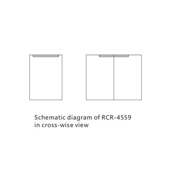 Las manijas ocultadas cuadrado del tirón del gabinete ennegrecen el grueso de 18m m para la sala de estar