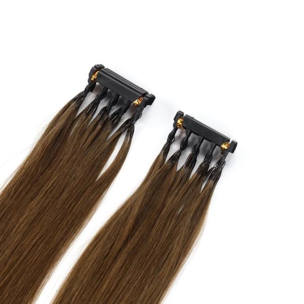 Shedding No Russian Virgin Hair Cuticle Aligned 6D Hair Extensions 2ND Generation