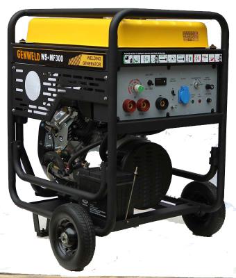 Soldador Generator da gasolina de MS*MF300 300A/gerador poder da gasolina com saída auxiliar de DC3.0Kw