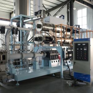 Floating Fish Feed Pellet Extruder 120 - 1200kg/H Electricity Heating
