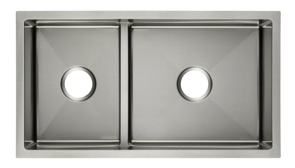 30 Inch Undermount Kitchen Sink in Brushed Stainless Steel for Industrial Kitchen