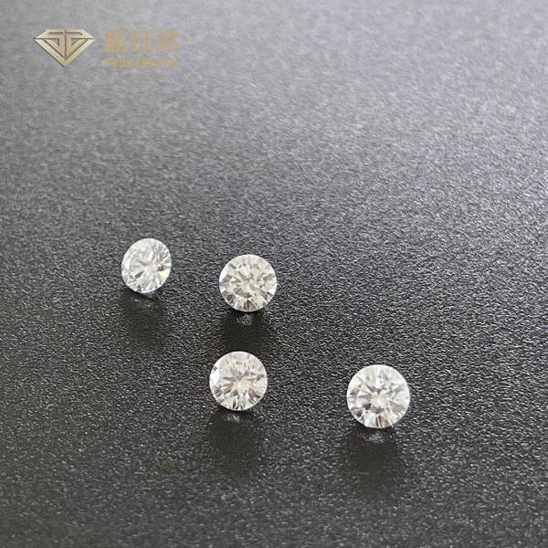 ponteiro crescido dos diamantes 8 do CVD de 2.7mm a de 3.2mm laboratório fraco ao ponteiro 12 CONTRA a cor de D E F