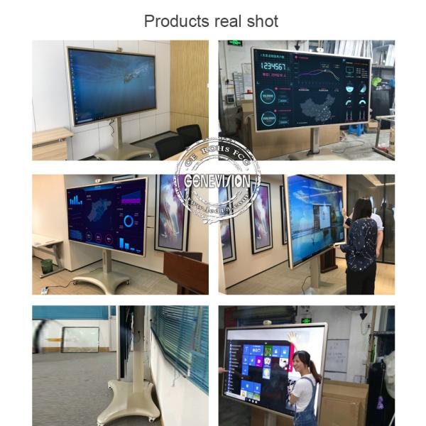 Экран касания Whiteboard Lcd Multi средств массовой информации взаимодействующий