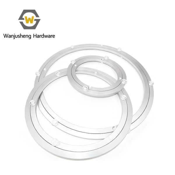 Aluminum Alloy Table Turntable Base Round Table Turntable Base Table Bearing Furniture Tabletop Round Table Turntable