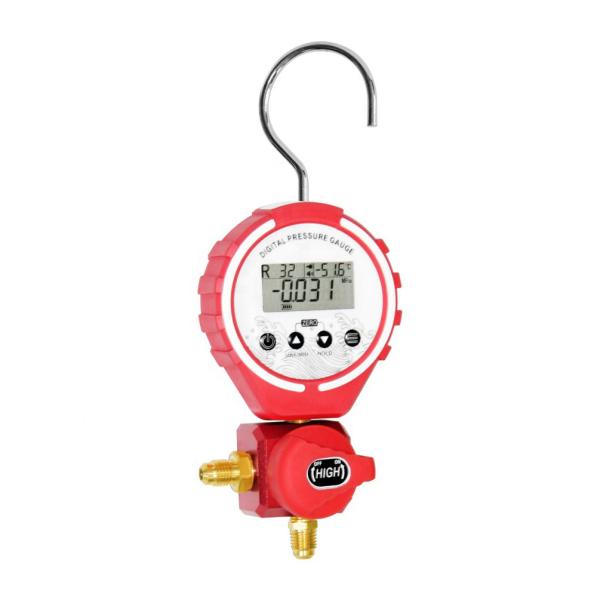 Aluminum Digital Manifold Gauge Set , IP66 Air Conditioning Tools