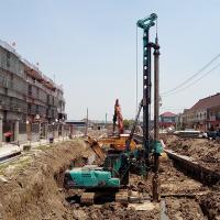 Diámetro máximo agujereado profundidad máxima 1000m m de la perforación de la perforadora de la pila de la presión los 28m de la muchedumbre de la presión 80 kN.m de la muchedumbre