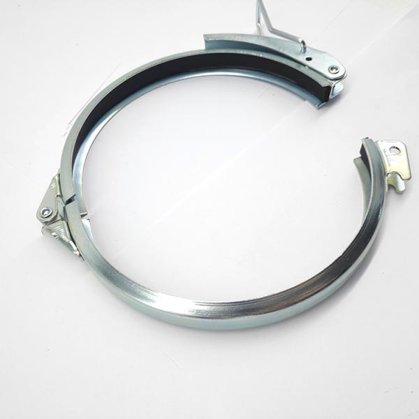 струбцина диапазона трубопровода v 1.0mm круглая 4 гальванизированное дюймами стальное кольцо замка рычага