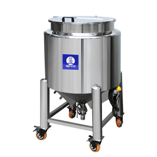 Jacketed 316/304 Stainless Steel Heating Tank  Stainless Steel Storage Vessels 50L~50000L