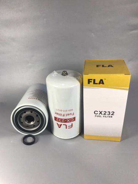 Komatsu Excavator Fuel Filter  Small Contaminants Removal Abrasive Resistant