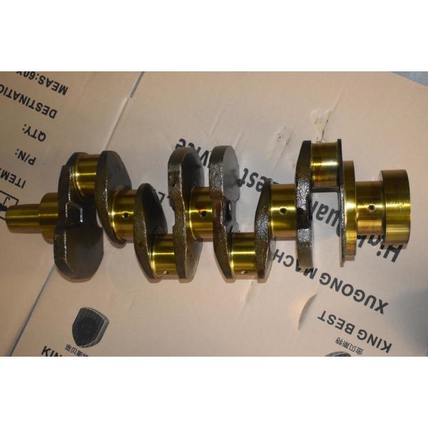 123900-21000 PC110 Excavator Engine Parts  / Komatsu Diesel Engine Crankshaft