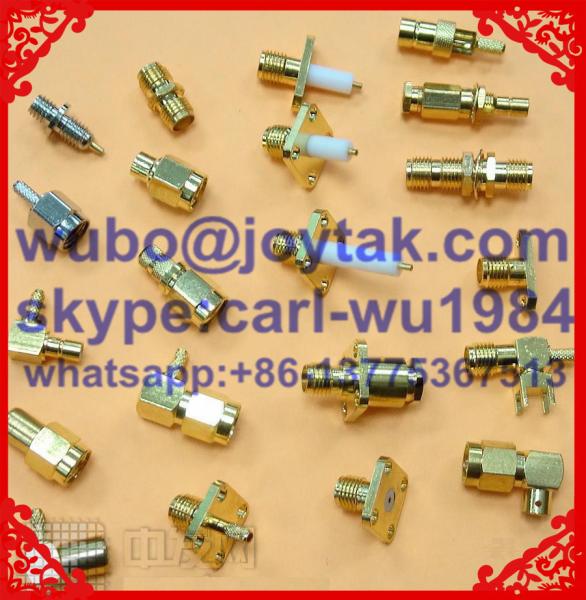 DIN 7/16 connector female jack 1/2 coaxial cable all brass high quality chinese factory pim -155dbc