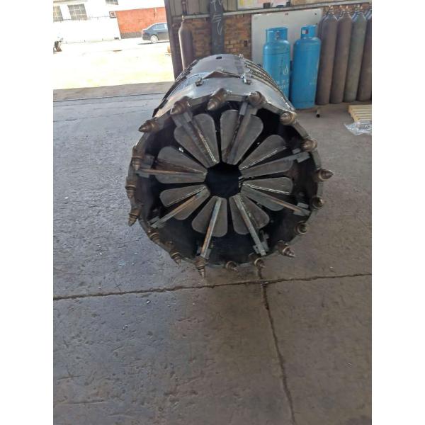 Q345/460 NM400 Pebble Rock Drilling Piling Bucket With Core Barrel Cutting Ring