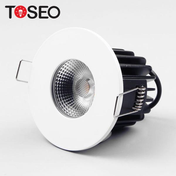 IP65 C.A. avaliada fogo Recessed branca fresca 220V da wattagem do diodo emissor de luz Downlights 10 para o banheiro