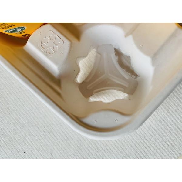 Portavasos de café biodegradable de 0,7 mm de grosor para 4 tazas, compostable