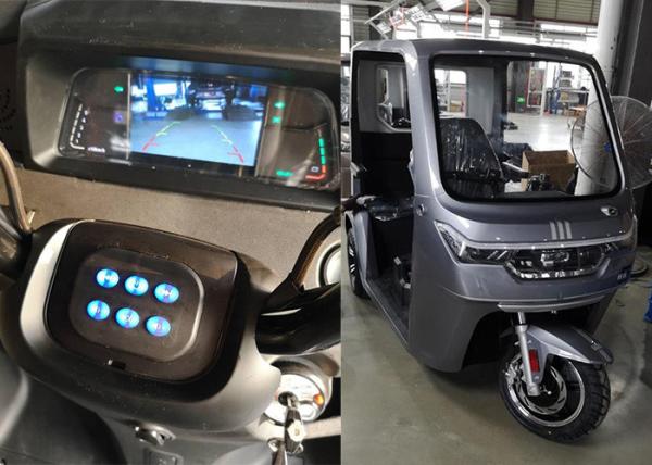 35km/H Half Open 1000W Electric Tricycle Car