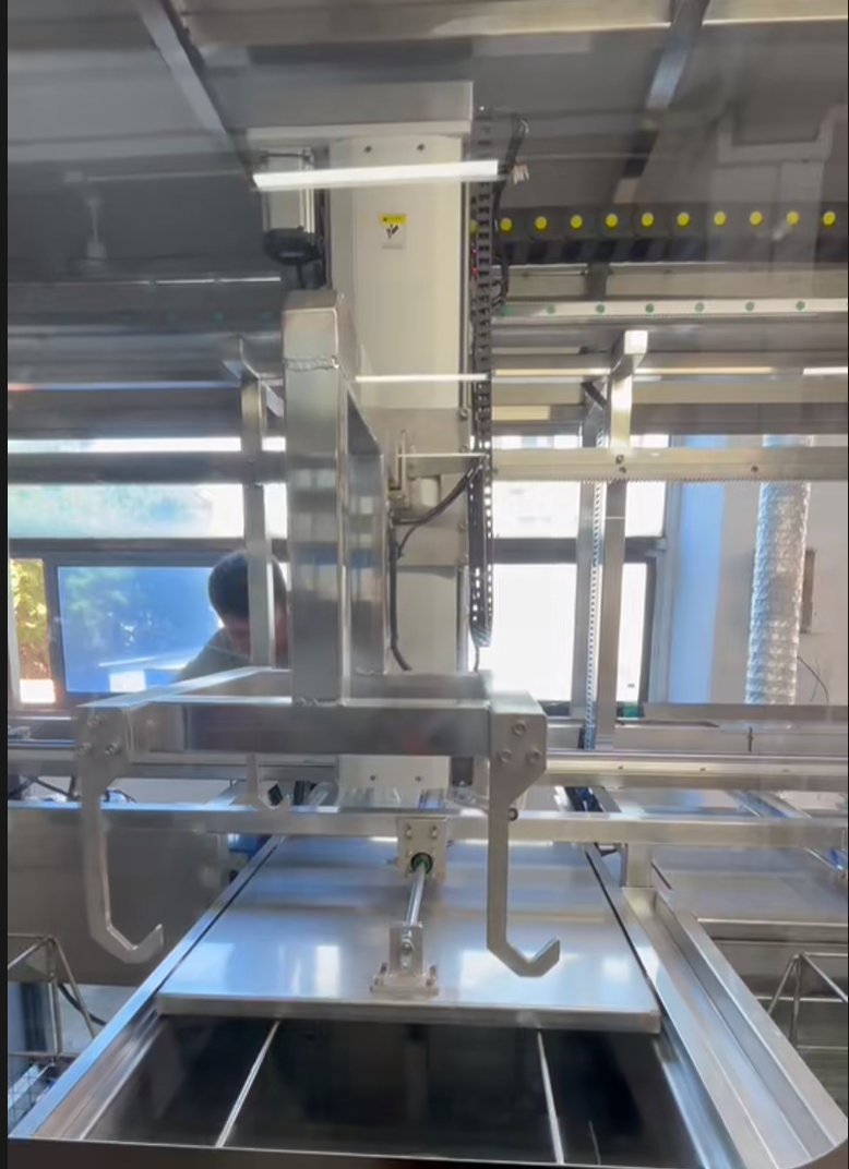 SME-3048  Pass-through ultrasonic cleaning machine  Automatic loading and unloading, ultrasonic cleaning, hot air drying