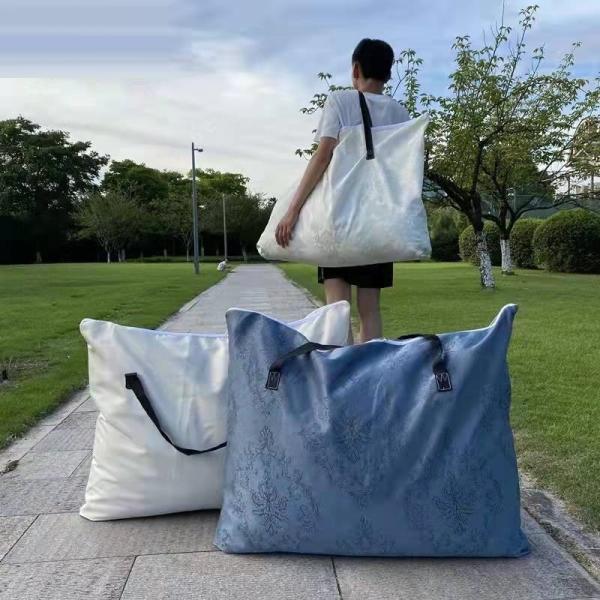 Extra-Large Thickened Moving Packing Bag Quilt Storage Bag Luggage Bag Cloth High-Value Hand-Carried Students Going Out