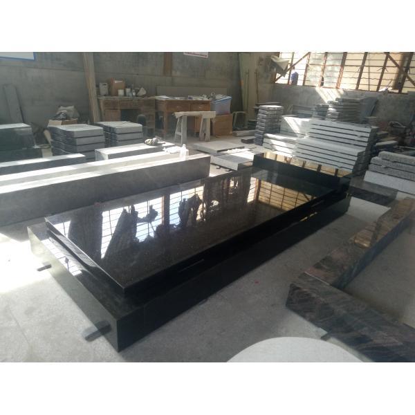 Надгробные камни европейского гранита стиля мемориальные чернят галактику/другой цвет