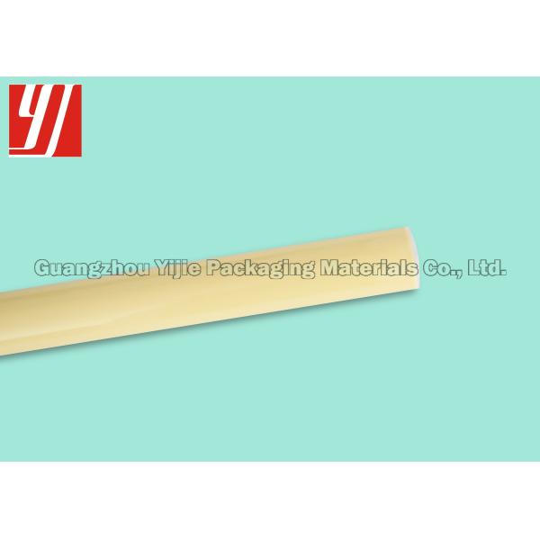 película plástica de la etiqueta mojada de papel del claro de la hoja del pigmento de la longitud de los 5000m