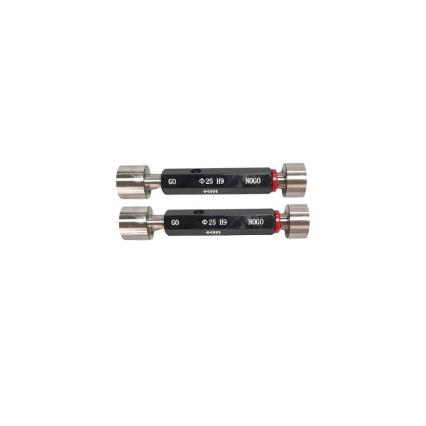 Precision Measurement Tool ø25 H9 Plain GO and NO GO Plug Gauges for Checking the Size