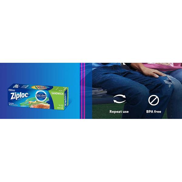 Компостируемый и многоразовый пластиковый пакет для сэндвичей самоклеящийся герметичный пакет для сэндвичей