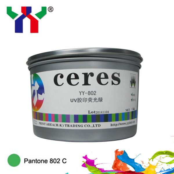 Eco Solvent Offset Printing Ink Nature UV Dry Paper Fluorescent Printer Ink