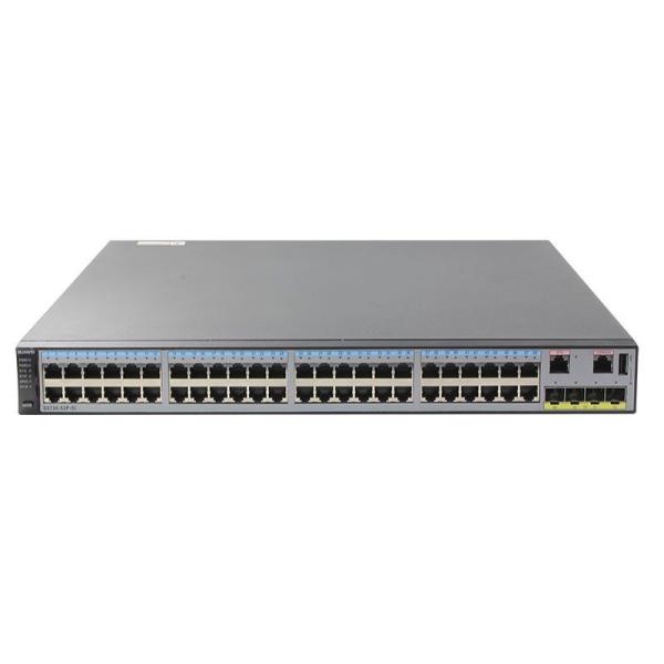S5720 52P SI AC A Layer 3 Ethernet Switch поддерживает сорок восемь Ethernet 10 до 1000 портов